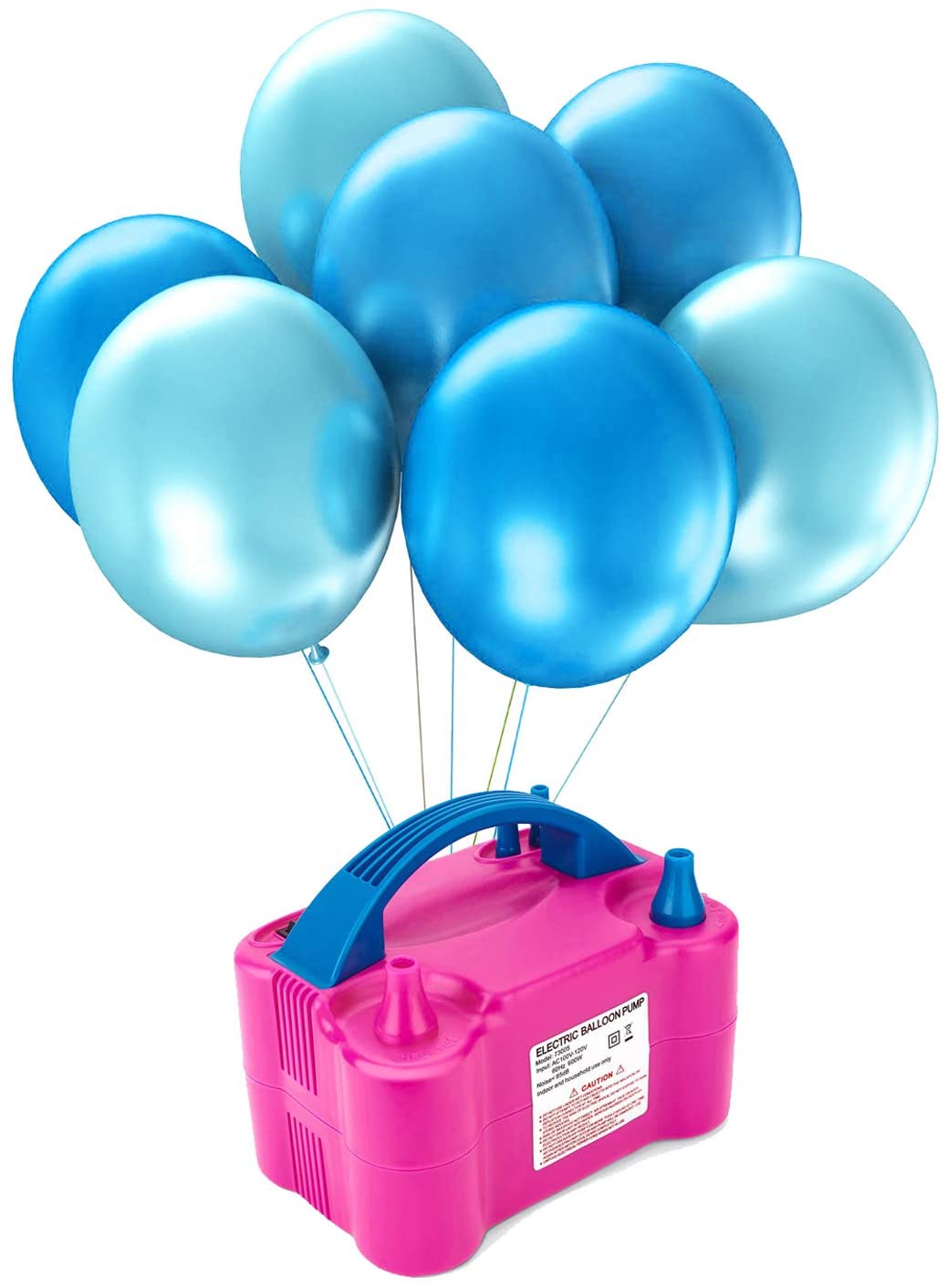 Electric Balloon Pump - 600W Fast Inflation Air Pump For Party Decorations